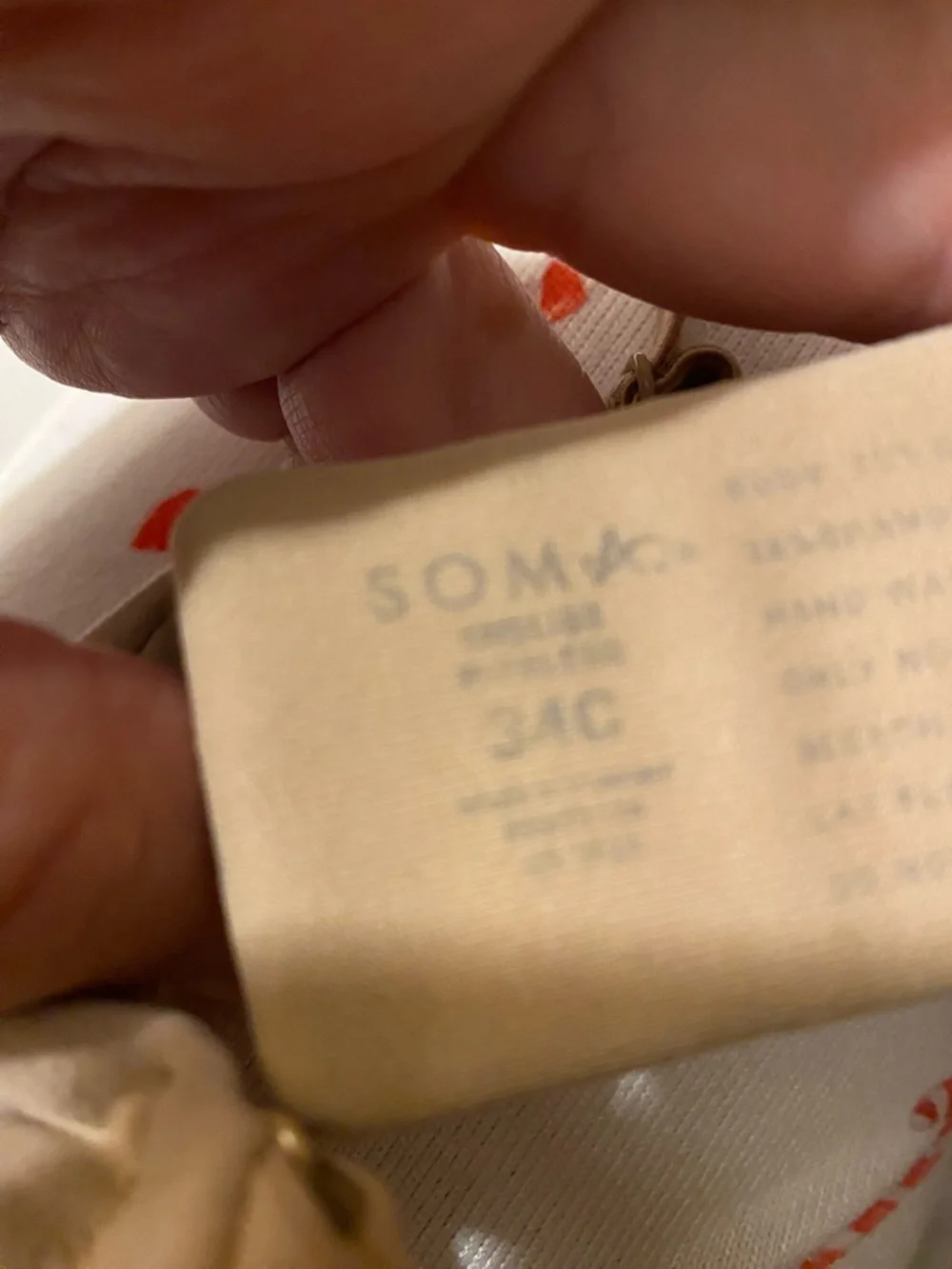Soma Nude/Tan Enbliss Wireless Seamless Bra 34C